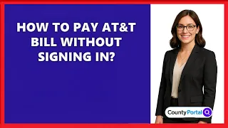 How To Pay AT T Bill Without Signing In