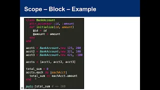 Scope 11 Learn Ruby