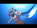 Download Lagu Animals - Maroon 5 || Inosuke Hashibira AMV || Demon Slayer