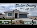 D R Horton Model Tour Florence AZ Kingston Floor Plan 4 Bedrooms 2 Bathroom 2051 Sq Ft