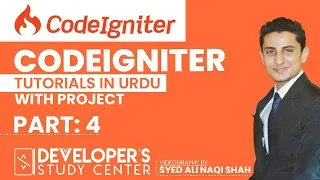 CodeIgniter Tutorials in Urdu Part 4 - How to remove index php with htaccess file in codeigniter