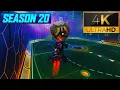 RANKED 4v4 Gameplay in Rocket League Season 20 TOP 1 Player