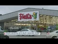 Seven people struck after car drives into Fiesta Mart in Houston