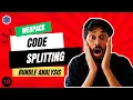 Webpack Code Splitting Analyzing Bundle