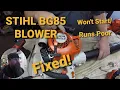 Stihl BG85 Blower Repair