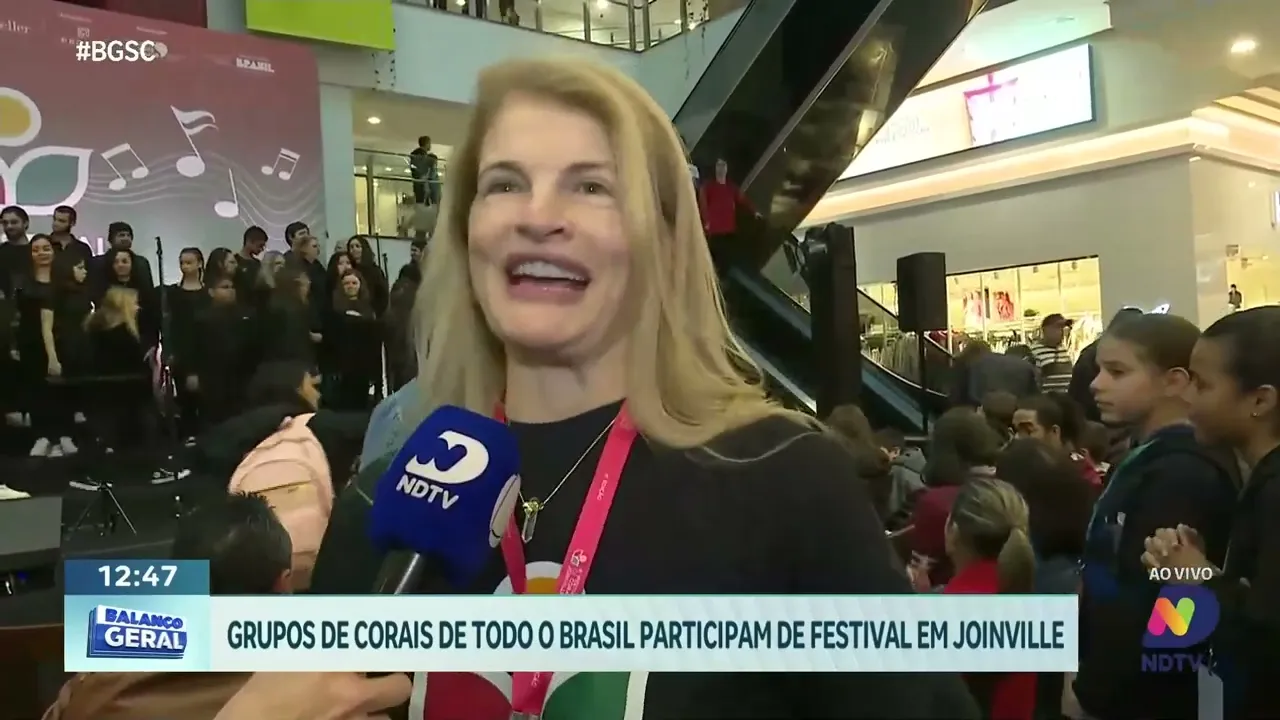 Grupos de corais de todo o Brasil participam de festival em Joinville