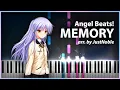 Memory - Angel Beats! | Piano Tutorial