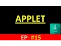 Java Tutorial APPLET in JAVA