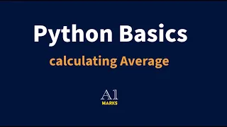 Common question - Calculate Average