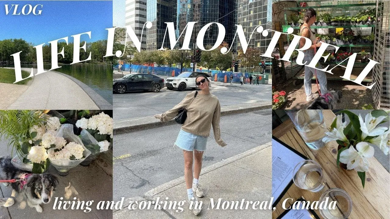 what it's REALLY like living & working in Montreal, Canada 📍 days in my life (VLOG)