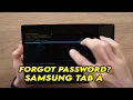 Samsung Galaxy Tab A: How to Factory Reset if You Forgot the Password