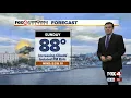 Forecast After a record warm Sunday for Naples another one on the way