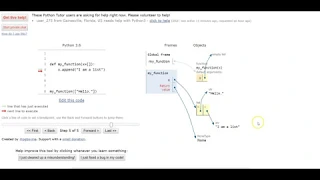 Python variable binding
