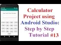 Calculator Project using Android Studio Step by Step Tutorial