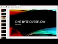 One Byte Buffer Overflows