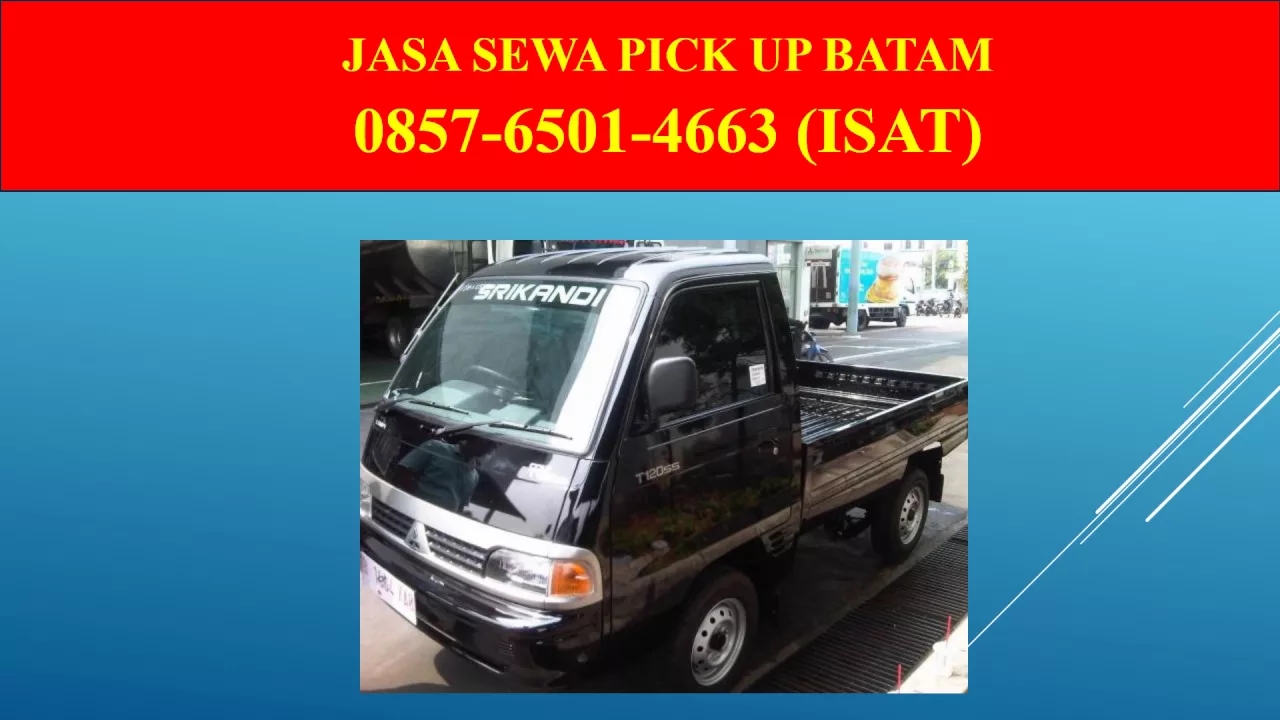 Call 0811 444 0311, harga sewa mobil pick up 1 bulan