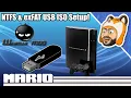 Using NTFS exFAT USB Drives on webMAN MOD PS1 PS2 PS3 PSP ISO Setup