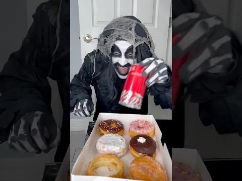 Monster found my donuts 👻