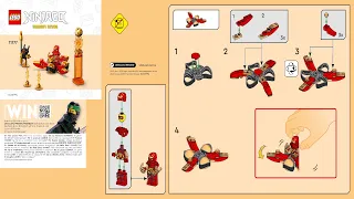 LEGO instructions - Ninjago - 71777 - Kai’s Dragon Power Spinjitzu Flip