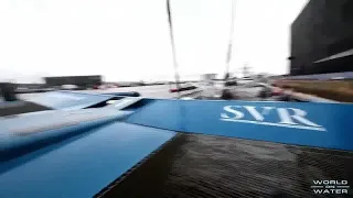 Exclusive Onboard Tour SVR Lazartigue by Francois Gabart then Loick interviews Skipper Tom Laperche