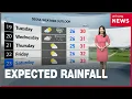Weather Rain in Gyeonggi-do Gangwon-do provinces heatwave intensifies