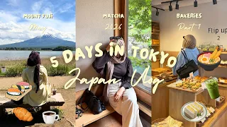 5 Days Exploring Tokyo JAPAN and Everything I Ate | cafe hopping, best bakeries, seeing Mount Fuji
