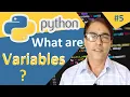 Variables in Python What are Variables Python for beginners lesson - 5 Learn coding