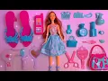 Download Lagu Disney Barbie Doll Makeover, Satisfying with Unboxing Barbie Doll Wardrobe,Dress,Shoes,Bags | ASMR