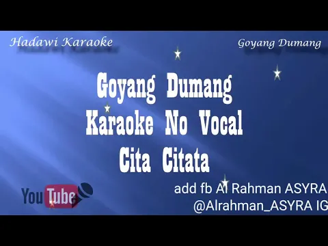 Download MP3 Karaoke cita citata goyang dumang