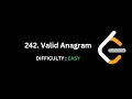 Valid Anagram - LeetCode 242