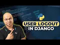 Django Tutorials User Logout