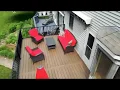 Montell Makeover in Minutes Toasted Sand Trex Deck with Reveal Railing