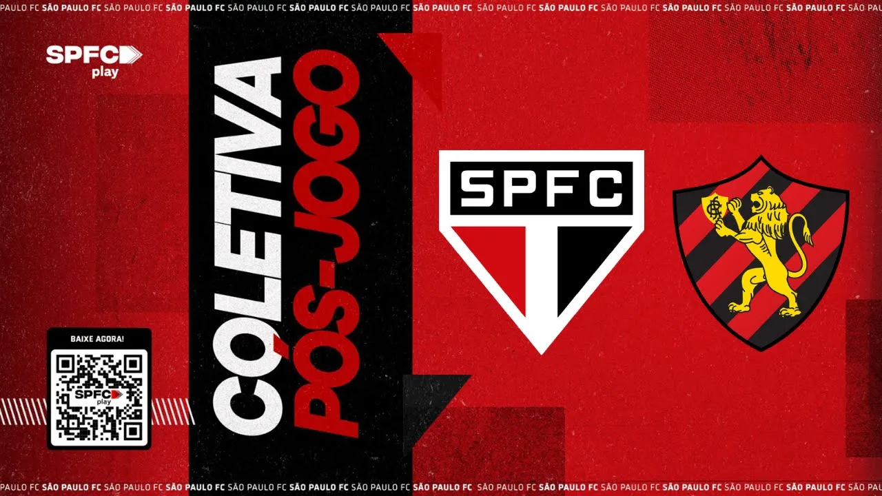 COLETIVA PÓS-JOGO: SÃO PAULO X SPORT | COPA DO BRASIL | SPFC PLAY