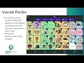 Enabling Vocab Packs - Weave Chat AAC How-to