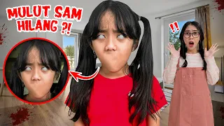 BURUAN KABUR KALO LIHAT SAMANTHA MULUT HILANG 😱 JANGAN DILIHAT