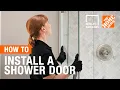 How-To Workshops - How To Install A Shower Door The Home Depot