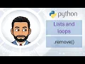 How to remove items from a list in python MyComputerScienceTeacher - Lesson 11 python programming