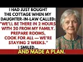 Download Lagu I Just Bought the Cottage—My Daughter-in-Law Called: \