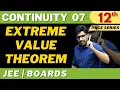 Continuity 07 Extreme Value Theorem Class 12 Race Series Boards JEE