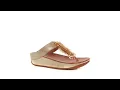 FitFlop Rumba Beaded Toe Post Sandal