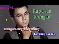 Download Lagu [karaoke] Rượu Sầu Tương Tư - Trương Ngôn