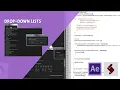 Adobe Scripting Tutorial Drop-Down Lists
