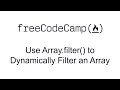 Use Array filter to Dynamically Filter an Array