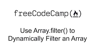 Use Array filter to Dynamically Filter an Array