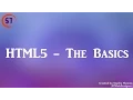 HTML5 - The Basics STWebDesigner