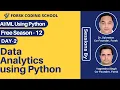 Season 12 Day 2 Data Analytics using Python Forsk Coding School