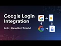 Google Login in Ionic Capacitor 7 with Capgo Social Login Alternative to CapacitorGoogleAuth