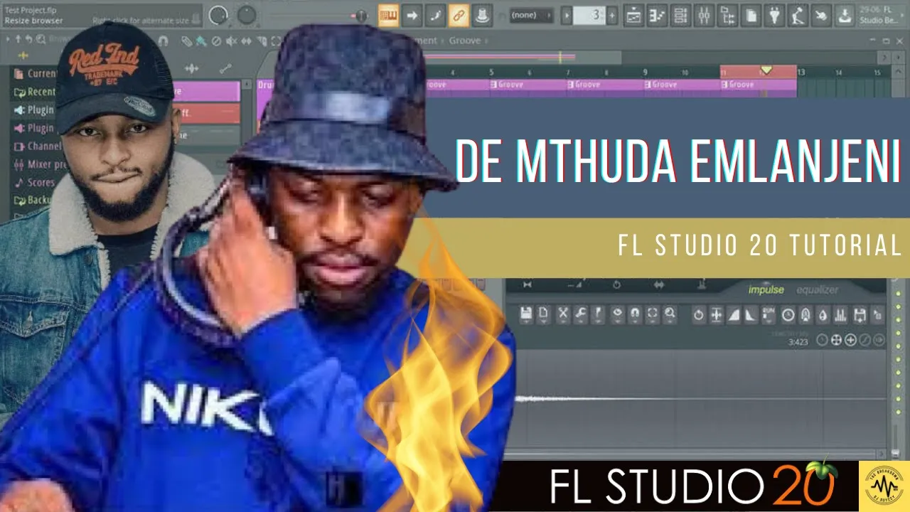 De Mthuda, Sir Trill, Emlanjeni Fl Studio Tutorial 2021, Amapiano