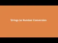 JavaScript Lecture 2 Part 1 Number Method Operations if else