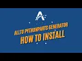 How to install ALLTO PythonParts Generator